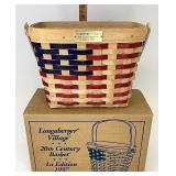 Signed 20th century basket with Protector