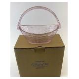 NIB CC Glass crocus basket