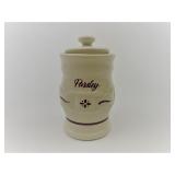 USA red parsley Spice jar