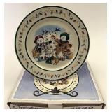 NIB 
Snow friends plate