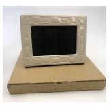 Ivory 4 x 6 picture frame no glass