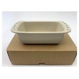 NIB Blue small loaf dish