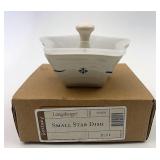 USA NIB Blue Small star dish with lid