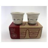 USA NIB Blue votive cups