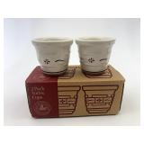 USA NIB red Votive cups
