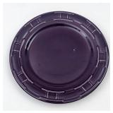 USA eggplant luncheon plate gently used