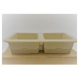 NIB Ivory cake for 2-great for dips!
