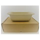 NIB ivory small loaf dish