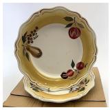 NIB Set up to Napa Orchard luncheon plates