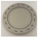 USA blue luncheon plate