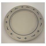 USA blue luncheon plate