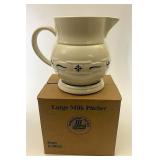 USA NIB Blue large milk pitcher