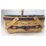 Make a basket with Liner and Protector and Tie on