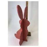Woodcrafts pink bunny