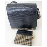 Crossbody with matching wallet and Basket charm