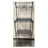 Wrought iron organizing rack