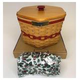 Snowflake with Liner and Protector and lid