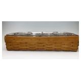 Serving tray with divided and single Protectors