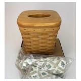 Tall tissue with Liner Protector and lid