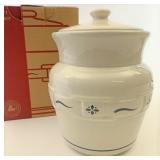 2 QT USA blue canister