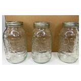 Blue ribbon canning jars
