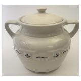 USA blue cookie jar gently used condition