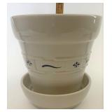 USA Blue large flower pot and base