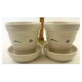USA green flower pots & vases gently used