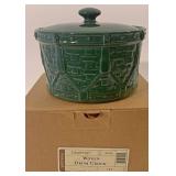 NIB Ivy woven drum crock