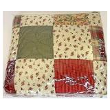 New 50 x 60 Orchard Plaid throw