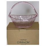 NIB CC Glass crocus basket
