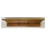 NIB Woodcrafts wood shelf