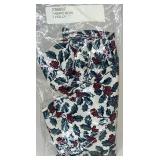 Traditional Holly fabric bow