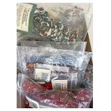 Garters handle grips and handle ties