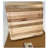 NIB wood crafts cutting board