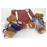 Boyds Bears and bag