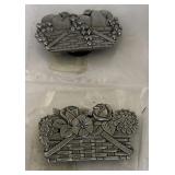 Pewter magnets