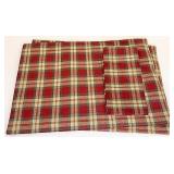 Orchard Plaid placemats and napkin