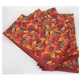 Fall foliage napkins