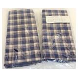 JW plaid napkins