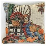 Fall scarecrow Pillow