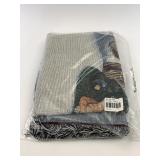New 50x60 Snowman throw