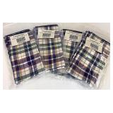 Woven traditions Plaid napkins