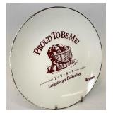 1985 Bee Collectors plate