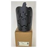 Wrought iron happy Halloween lantern