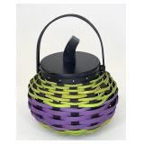 Purple and green medium pumpkin with Protector