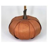 Large orange pumpkin