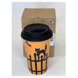 NIB Halloween travel mug