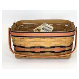 Orange and black lunchbox with Protector