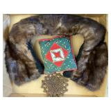 Mink collar and more
